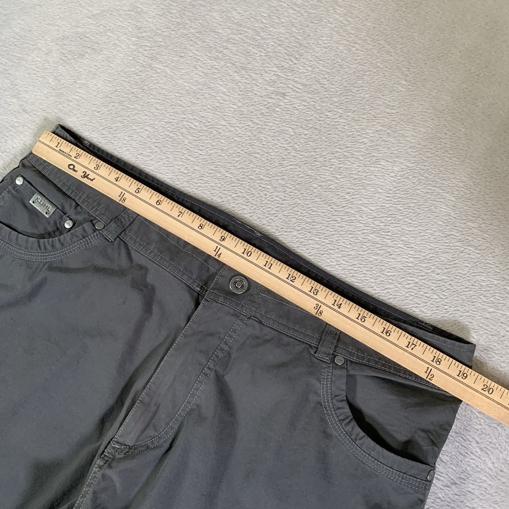 Kuhl Konfidant Air Pants 38x30 Dark Gray Hiking Outdoors Cargo Stretch 5098 - Picture 5 of 16